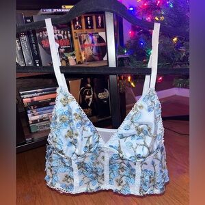 Floral Embroidered Bralette